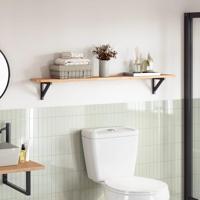 Tafelblad rechthoekig 160x20x2 cm massief acaciahout - thumbnail