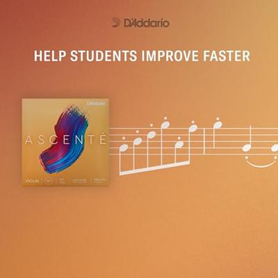 D&apos;Addario Ascenté A310-34M 3/4 Medium vioolsnaren set