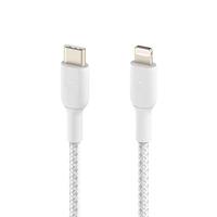 Belkin BOOSTCHARGE gevlochten USB-C naar Lightning kabel - thumbnail
