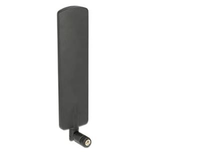 DELOCK LTE antenne SMA stekker 2 dBi omnidirectioneel draaibaar met kantelgewricht zwart