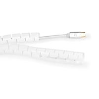Nedis CMSW1316WT200 Kabelmanagement Sleeve 2.00 M 1 Stuks Maximale Kabeldikte: 16 Mm Pe Wit - thumbnail