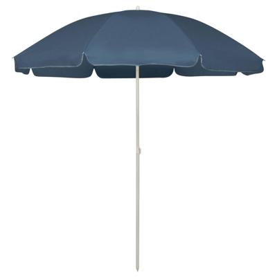 VidaXL Strandparasol 240 cm blauw
