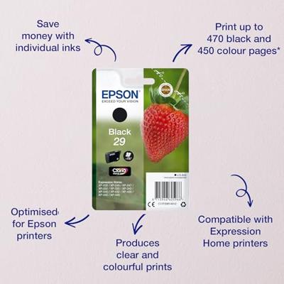 Epson Inktcartridge 29 Origineel Zwart C 13 T 29814012