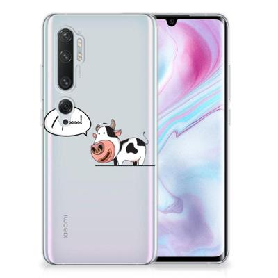 Xiaomi Mi Note 10 Pro Telefoonhoesje met Naam Cow Xiaomi Mi Note 10 Pro Telefoonhoesje met Naam Cow