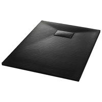 Douchebak 100x70 cm SMC zwart - thumbnail