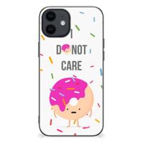 iPhone 12 Pro | 12 (6.1") Silicone Case Donut Roze - thumbnail