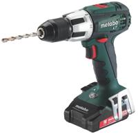 Metabo SB 18 LT Compact Accu-klopboormachine Incl. 2 accus, Incl. accessoires - thumbnail
