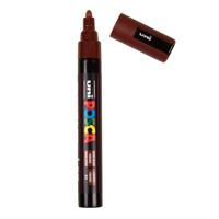 Uni Posca verfmarker pc5m cacaobruin - conische punt 2,5 mm - thumbnail