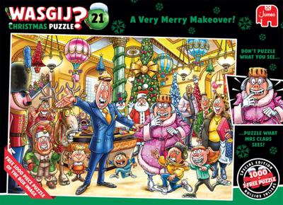 Jumbo Puzzel Wasgij Christmas 21 Titel Tbd (2x1000)