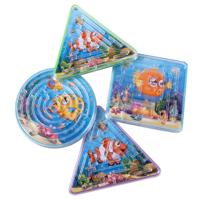 Doolhof Spelletjes Vissen - 4 Stuks - thumbnail