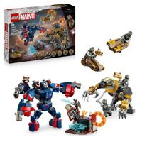 LEGO super heroes marvel 76322 avengers endgame thor vs. chitauri - thumbnail