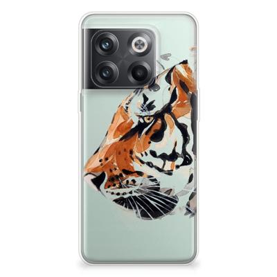 Smartphone hoesje OnePlus 10T Watercolor Tiger