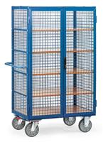 Fetra Hauptartikel 5393 Kastwagen Staal Poedercoating Laadvermogen (max.): 750 kg Stralend blauw (RAL 5007) - thumbnail