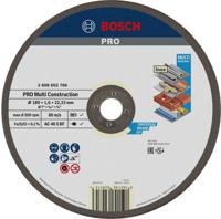 Bosch Accessoires Doorslijpschijf recht Rapido Multi Construction ACS 46 V BF, 180 mm, 22,23 mm, 1,6 mm - 1 stuks - 2608602766 - thumbnail