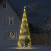 VidaXL Led-kerstboom 1544 leds 500 cm warm wit - thumbnail