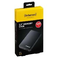 Intenso Memory Case Externe harde schijf (2,5 inch) Refurbished (zeer goede staat) 500 GB Zwart USB-A 3.2 Gen 1 - thumbnail