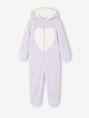 Kawaii nachtjumpsuit voor meisjes lila