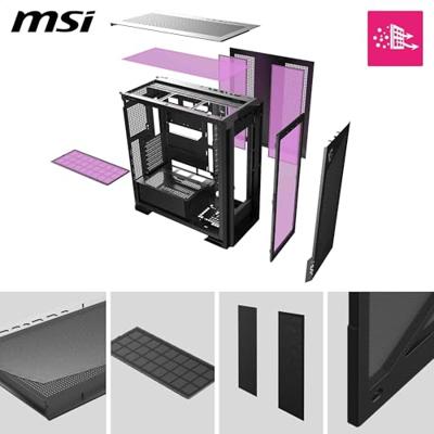MSI MPG VELOX 300R AIRFLOW PZ Midi Tower Zwart MSI MPG VELOX 300R AIRFLOW PZ Midi Tower Zwart