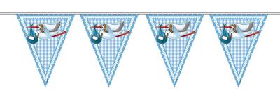 Vlaggenlijn Ooievaar blauw