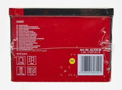 Einhell TC-CT 3,6 Li 4257880 Accunietpistool Type niet Type 53 Lengte nieten 6 - 14 mm