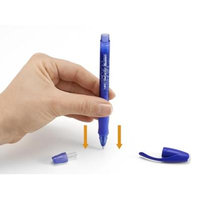 Bic vulling voor gelroller Gel-ocity illusion, doos van 12 stuks, blauw