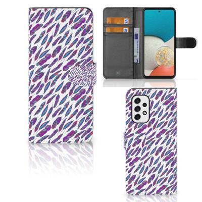 Samsung Galaxy A53 | Telefoon Hoesje | Feathers Color Samsung Galaxy A53 | Telefoon Hoesje | Feathers Color