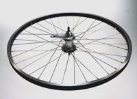 Bike Fun Kids Achterwiel 26x1.75 velosteel remnaaf - thumbnail