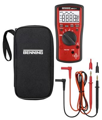 Benning MM 2-1 Multimeter Digitaal CAT III 600 V, CAT IV 300 V Weergave (counts): 6000