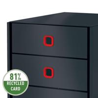 Leitz Click & Store Cosy ladenblok, 3 laden, grijs - thumbnail