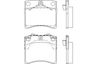 Remblokken set 2163501 - thumbnail