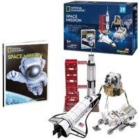 Cubic Fun 3d puzzel national geographic ruimtemissie - thumbnail
