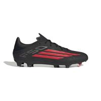 adidas F50 League Gras / Kunstgras Voetbalschoenen (MG) Zwart Rood Donkergrijs - thumbnail