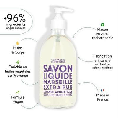 Compagnie De Provence Marseille Liquid Soap 495 ml