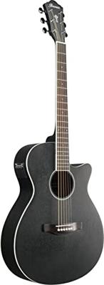Ibanez AEG7MH Weathered Black elektrisch-akoestische westerngitaar - thumbnail