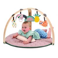 Leertapijt met houten boog LUDI. meerkleurig - thumbnail