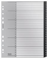Leitz 12180000 indextab Numerieke tabbladindex Polypropyleen (PP) Zwart, Wit - thumbnail
