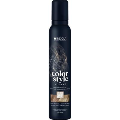Indola Profession Color Style Mousse Beige Blonde 200ml