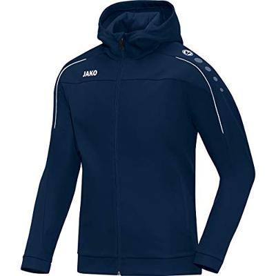 JAKO 6850D Jas Met Kap Classico Dames - Marine - 42