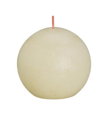 Bolsius Rustiek bolkaars shine 76 soft pearl 1 Stuks Bolsius Rustiek bolkaars shine 76 soft pearl 1 Stuks