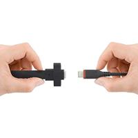 Renkforce USB-kabel USB 3.2 Gen1 (USB 3.0 / USB 3.1 Gen1) USB-C stekker, USB-C bus 0.50 m Zwart Schroefbaar, Zeer flexibel RF-3415026 - thumbnail
