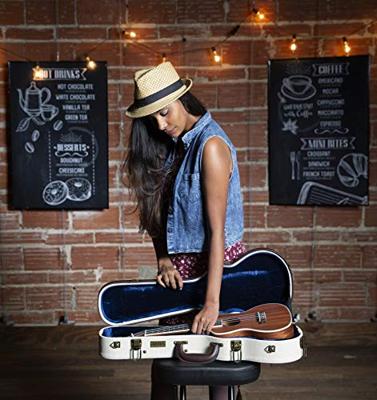 Gator Cases GW-JM-UKE-CON houten koffer voor concert ukelele