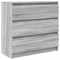 Dressoir 80x35x76 cm spaanplaat grijs sonoma - thumbnail