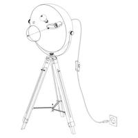 Eglo VloerlampCovaleda Tripod - 49618 - thumbnail