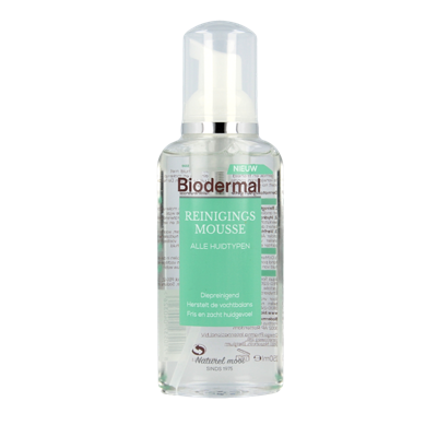 Biodermal Reinigingsmousse alle huidtypen 150 Milliliter