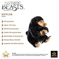 Noble Collection Harry Potter: Fantastic Beasts - Niffler knuffel, 20cm pluchenspeelgoed - thumbnail