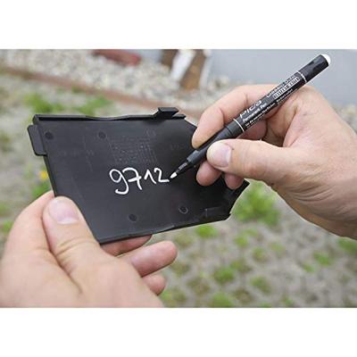 Pica 532/52 permanent pen | 1-2mm | rond | wit | 10 stuks - pi53252 Pica 532/52 permanent pen | 1-2mm | rond | wit | 10 stuks - pi53252
