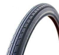 Cst buitenband zwart met witte lijn (geen reflectie) 28x½, etrto 40-635 - thumbnail