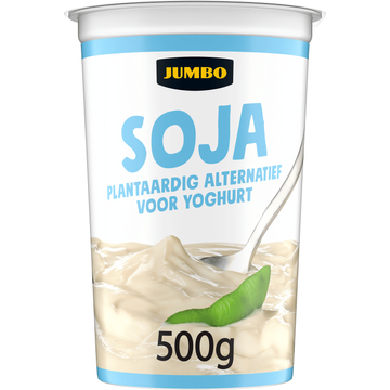 Jumbo Soja Plantaardig Alternatief voor Yoghurt 500 g Jumbo Soja Plantaardig Alternatief voor Yoghurt 500 g