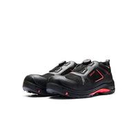 Blåkläder GECKO Veiligheidsschoen 2471 | Zwart/Rood | Maat 41 - 7330509825624 - thumbnail