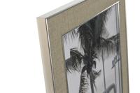 Fotolijsten Home ESPRIT Zilverkleurig Kristal polyestyreen 25,5 x 1,5 x 30,5 cm - thumbnail